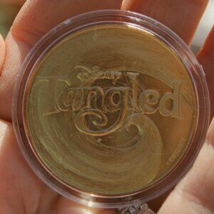 Disney's 2010 Tangled 50th Animated Motion Picture Coin